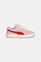 Detské kožené tenisky Puma Suede XL Jr 396577 ružová SS26