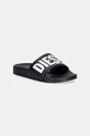 Diesel klapki sportowe dziecięce SA-BWBISQOF SANDALS czarny BC1084.KF019.29.35