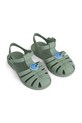 Liewood sandały z zakrytymi palcami dziecięce Bre Sandals with Charms zielony LW20441.PPY2