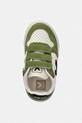 Veja Small V-10 sneakersy dziecięce skórzane zielony CV0521506C.22.27