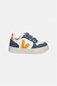 Veja Small V-10 sneakersy dziecięce skórzane CV0521507C.22.27 beżowy SS26