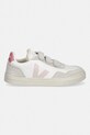 Veja sneakersy skórzane dziecięce Small V-90 SX2020636C.28.35 biały SS26