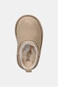 Дитячі замшеві зимові черевики UGG CLASSIC MICRO бежевий 1174410T