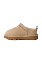 UGG buty zimowe zamszowe dziecięce CLASSIC MICRO beżowy 1174410T