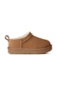 UGG buty zimowe zamszowe dziecięce CLASSIC MICRO brak zapięcia brązowy 1174410T