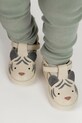 Donsje półbuty skórzane dziecięce Zazo Special Shoes White Tiger beżowy 1503704