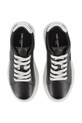 Κοριτσίστικα Παιδικά δερμάτινα sneakers Karl Lagerfeld Z31182.36.39 μαύρο
