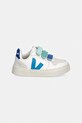 Veja Small V-10 sneakersy dziecięce skórzane CV0521503C.22.27 biały SS26