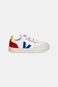 Veja Small V-90 sneakersy dziecięce skórzane SX2021511C.28.35 biały SS26