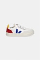 Veja Small V-90 sneakersy dziecięce skórzane SX2021511C.28.35 biały SS26