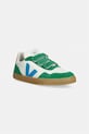 Veja Small V-90 sneakersy dziecięce skórzane zielony SX2021514C.36.39