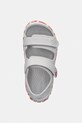 Crocs sandały dziecięce CROCBAND CRUISER GLOW CONFETTI BAND SANDAL K szary 212527.CROCS.CROCBAND.C