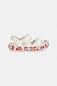 Crocs sandały dziecięce CROCBAND CRUISER GLOW CONFETTI BAND SANDAL T 212528.CROCS.CROCBAND.C beżowy SS26