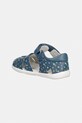 Κοριτσίστικα Garvalin σανδάλια με καλυμμένα τα δάχτυλά του Παιδικά δερμάτινα 262327.24.26 μπλε