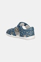Κοριτσίστικα Garvalin σανδάλια με καλυμμένα τα δάχτυλά του Παιδικά δερμάτινα 262327.24.26 μπλε