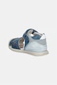 Chłopiec Biomecanics sandały dziecięce skórzane 262128 niebieski