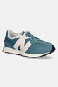 New Balance 327 sneakersy dziecięce zamszowe turkusowy G3272G4