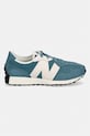 New Balance 327 sneakersy dziecięce zamszowe G3272G4 turkusowy SS26