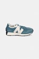 New Balance 327 sneakersy dziecięce zamszowe P3275XH turkusowy SS26