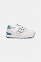 New Balance 574 sneakersy dziecięce P5746WH szary SS26