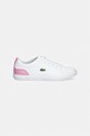 Lacoste sneakersy dziecięce 40CUJ0013 biały SS26