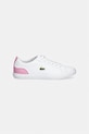 Lacoste sneakersy dziecięce 40CUJ0013 biały SS26