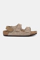 Birkenstock sandały dziecięce zamszowe 1029465 beżowy SS26