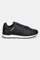 Tommy Hilfiger sneakersy skórzane RUNNER ICON LEATHER FM0FM05740 czarny SS26