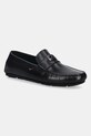 Tommy Hilfiger mokasyny skórzane HARDWARE DRIVER SHOE eleganckie czarny FM0FM05838