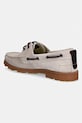 Obuwie Tommy Hilfiger mokasyny męskie zamszowe HILIFGER LIGHT SDE BOAT SHOE FM0FM05747 beżowy