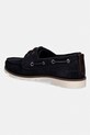 Obuwie Tommy Hilfiger mokasyny męskie zamszowe HILIFGER LIGHT SDE BOAT SHOE FM0FM05747 granatowy