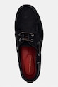 Tommy Hilfiger mokasyny męskie zamszowe HILIFGER LIGHT SDE BOAT SHOE granatowy FM0FM05747