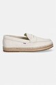 Tommy Hilfiger espadryle męskie zamszowe FLEXIBLE HILFIGER SDE ESPADRILLE FM0FM05794 beżowy SS26