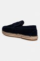 Obuwie Tommy Hilfiger espadryle męskie zamszowe FLEXIBLE HILFIGER SDE ESPADRILLE FM0FM05794 granatowy