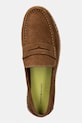Tommy Hilfiger espadryle męskie zamszowe FLEXIBLE HILFIGER SDE ESPADRILLE brązowy FM0FM05794