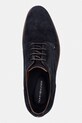 Tommy Hilfiger pantofi bărbați din piele întoarsă HILFIGER SUEDE DRESS SHOE bleumarin FM0FM05776