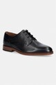 Tommy Hilfiger polobotky pánské kožené HILFIGER LEATHER DRESS SHOE černá FM0FM05777