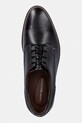 Tommy Hilfiger polobotky pánské kožené HILFIGER LEATHER DRESS SHOE černá FM0FM05777