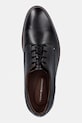 Tommy Hilfiger polobotky pánské kožené HILFIGER LEATHER DRESS SHOE černá FM0FM05777