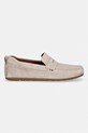 Tommy Hilfiger mokasyny męskie zamszowe CORE HILFIEGR SUEDE DRIVER FM0FM05789 beżowy SS26