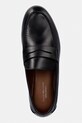 Tommy Hilfiger loafersy męskie skórzane FLEXIBLE SLIM LEATHER LOAFER czarny FM0FM05849