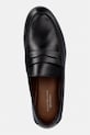 Tommy Hilfiger loafersy męskie skórzane FLEXIBLE SLIM LEATHER LOAFER czarny FM0FM05849