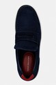 Tommy Hilfiger mokasíny pánske semišové MODERN LIGHT HYBRID SUEDE LOAFER tmavomodrá FM0FM05786
