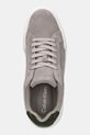 Calvin Klein sneakersy skórzane CHUNKY CUPSOLE LACEUP SU szary YM0YM01453