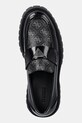 Guess mokasyny skórzane GORIZIA III czarny FMPGOR.FAL14.BLACK