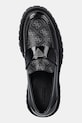 Guess mokasyny skórzane GORIZIA III czarny FMPGOR.FAL14.BLACK