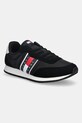 Tommy Jeans sneakersy TJM CLASSIC RUNNER tekstylny czarny EM0EM01709