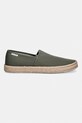 Calvin Klein espadrily pánské ESS ESPADRILLE CV HM0HM02076 zelená SS26