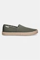Calvin Klein espadrily pánské ESS ESPADRILLE CV HM0HM02076 zelená SS26