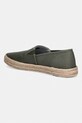 Boty Calvin Klein espadrily pánské ESS ESPADRILLE CV HM0HM02076 zelená